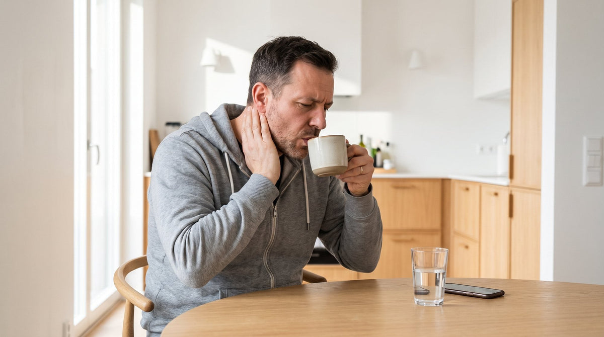 Schmerzen beim Schlucken: Meist ist es ein Infekt, der in einer Woche vorbei ist. Manchmal steckt mehr dahinter, und das lässt sich an wenigen Zeichen erkennen.