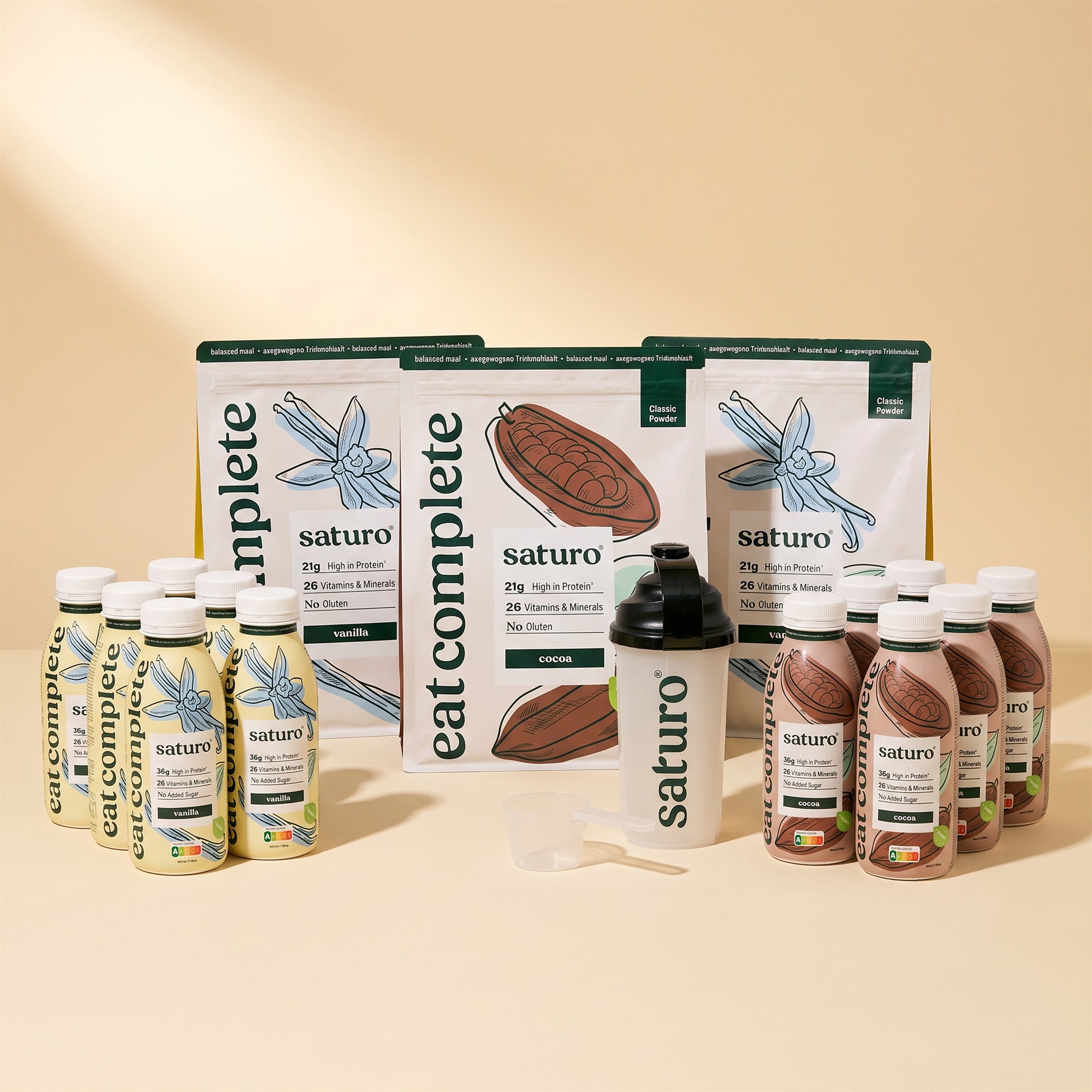 Weight Gain Premium Starterbox – Inhalt